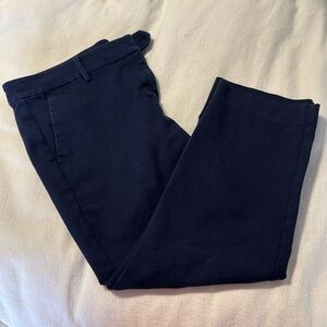 LOFT The Riviera Slim Navy Blue Pants